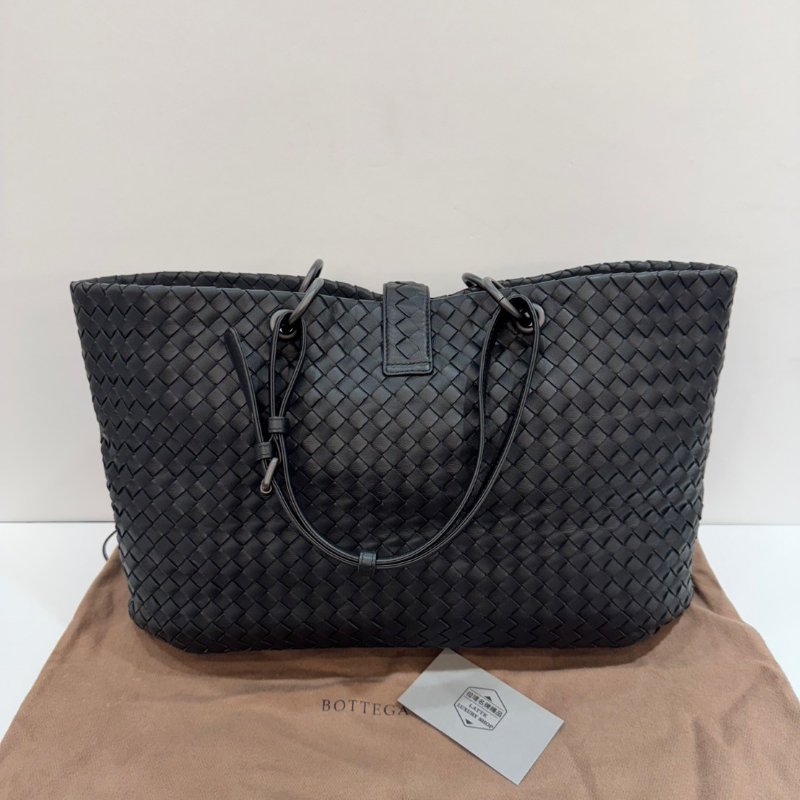 BOTTEGA VENETA BV 全皮編織羅馬包 手提包/肩背包 9成新-1
