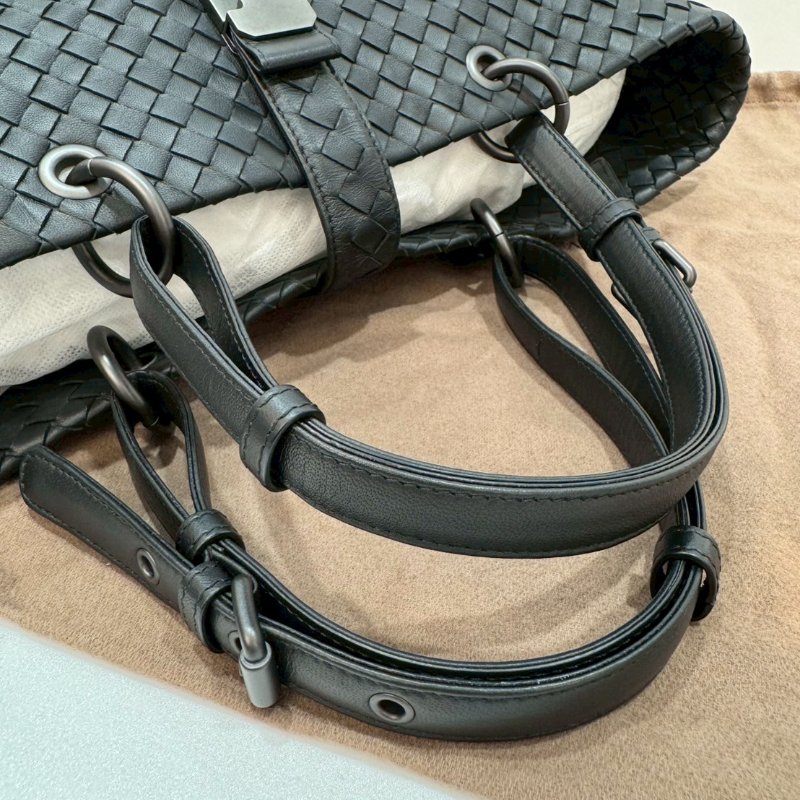 BOTTEGA VENETA BV 全皮編織羅馬包 手提包/肩背包 9成新-6