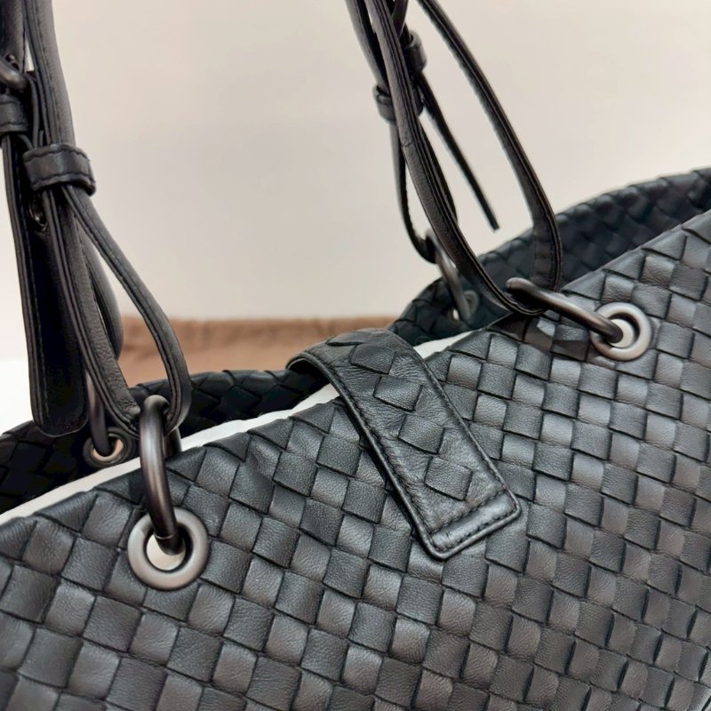 BOTTEGA VENETA BV 全皮編織羅馬包 手提包/肩背包 9成新-8