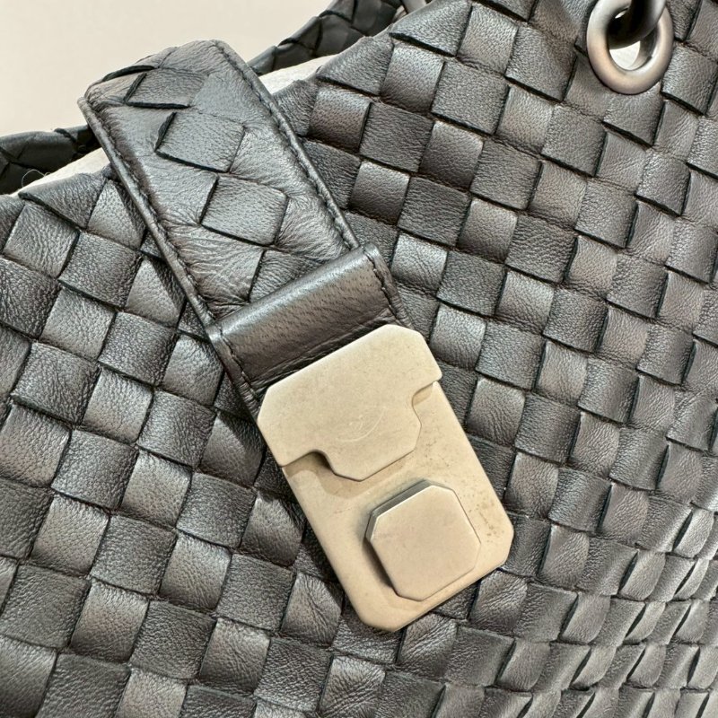 BOTTEGA VENETA BV 全皮編織羅馬包 手提包/肩背包 9成新-10