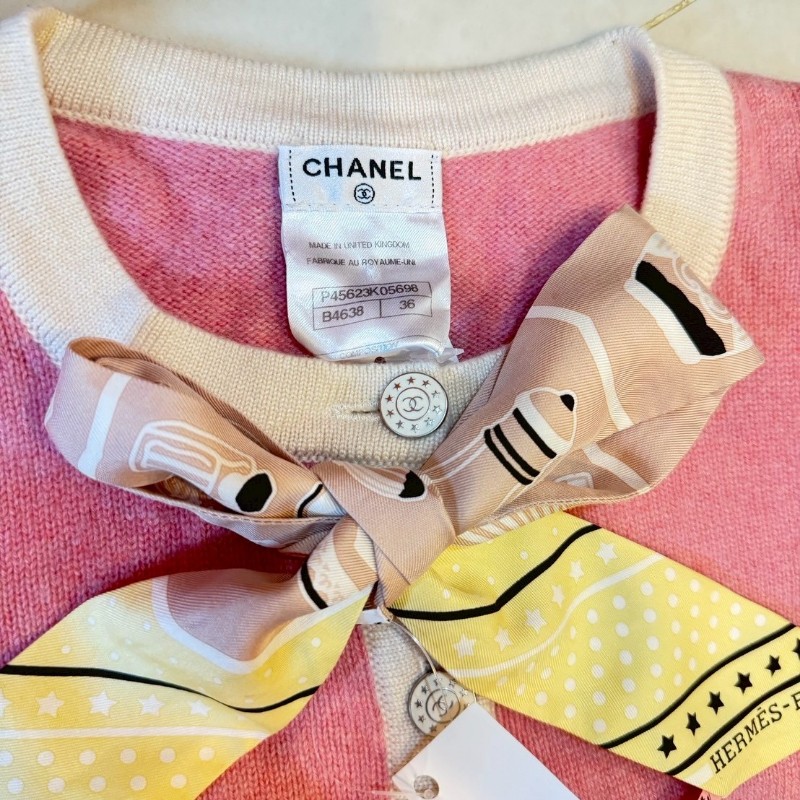 Chanel 香奈兒 粉色外套/毛衣-2