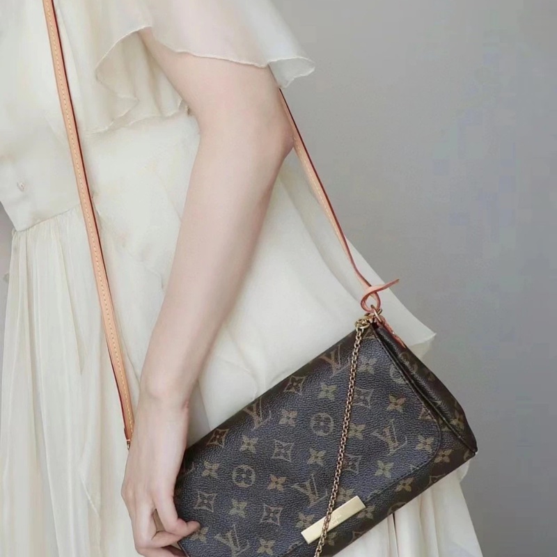 「JL精品代購」95新 lv favourite 肩背包-2