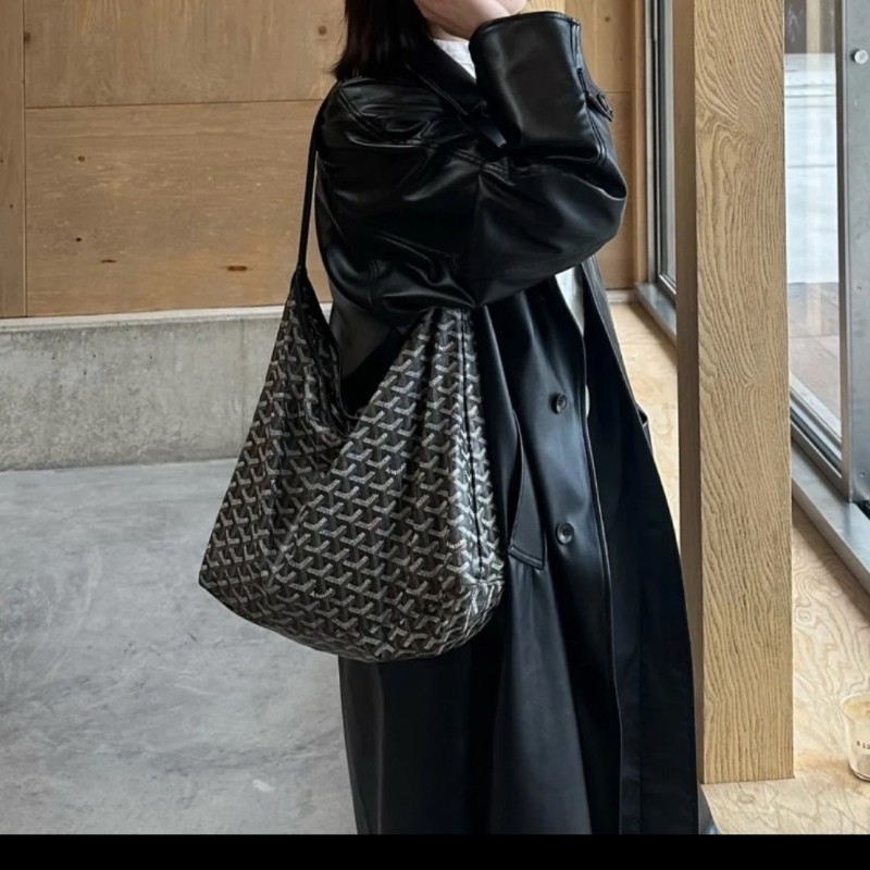 GOYARD 高雅德 Hobo托特包 購物包❤️黑色-4