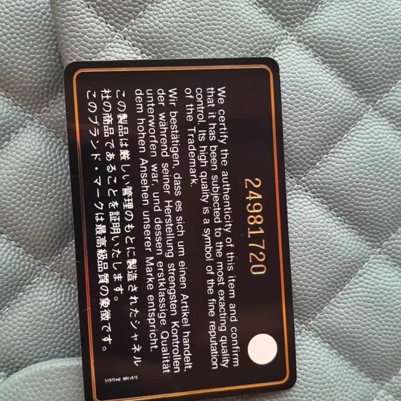 30cm 大號Chanel香奈兒CF霧霾藍荔枝皮鏈條包，經典菱格紋配金扣-7