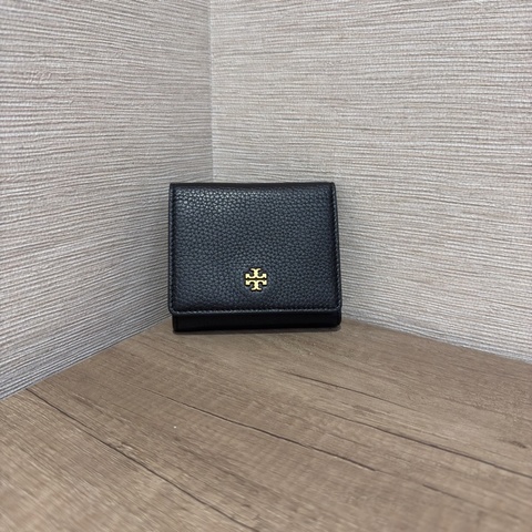 💎《TORY BURCH》皮革經典L̂ôĜÔ短夾