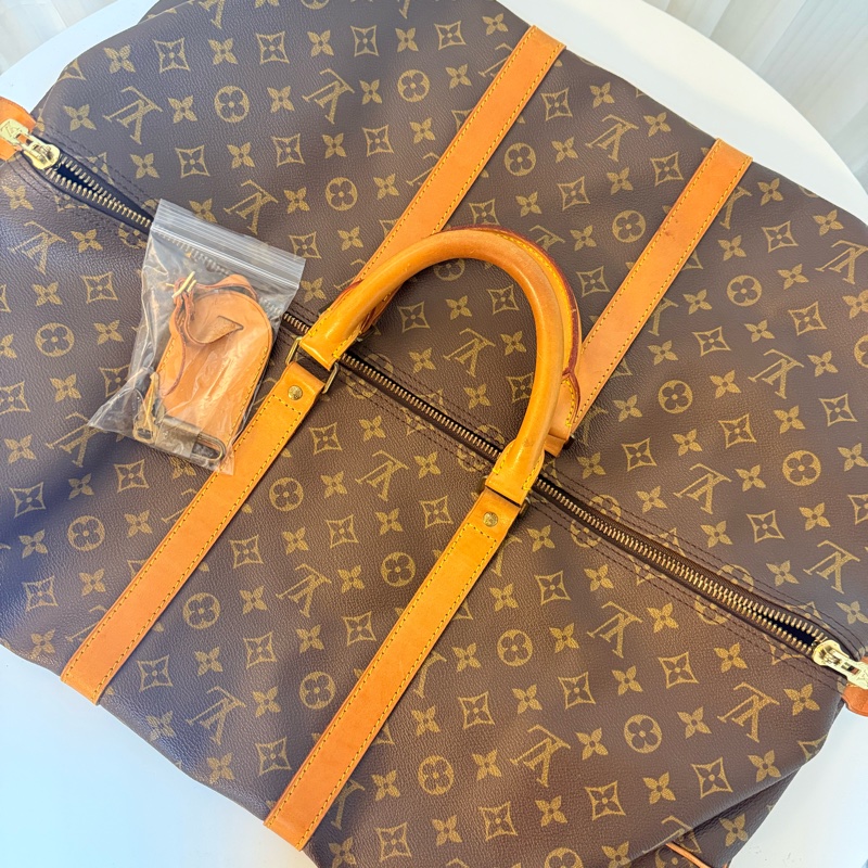 ✔️LV Louis Vuitton 路易威登 Monogram Keepall 55 M41424 手提行李袋-5