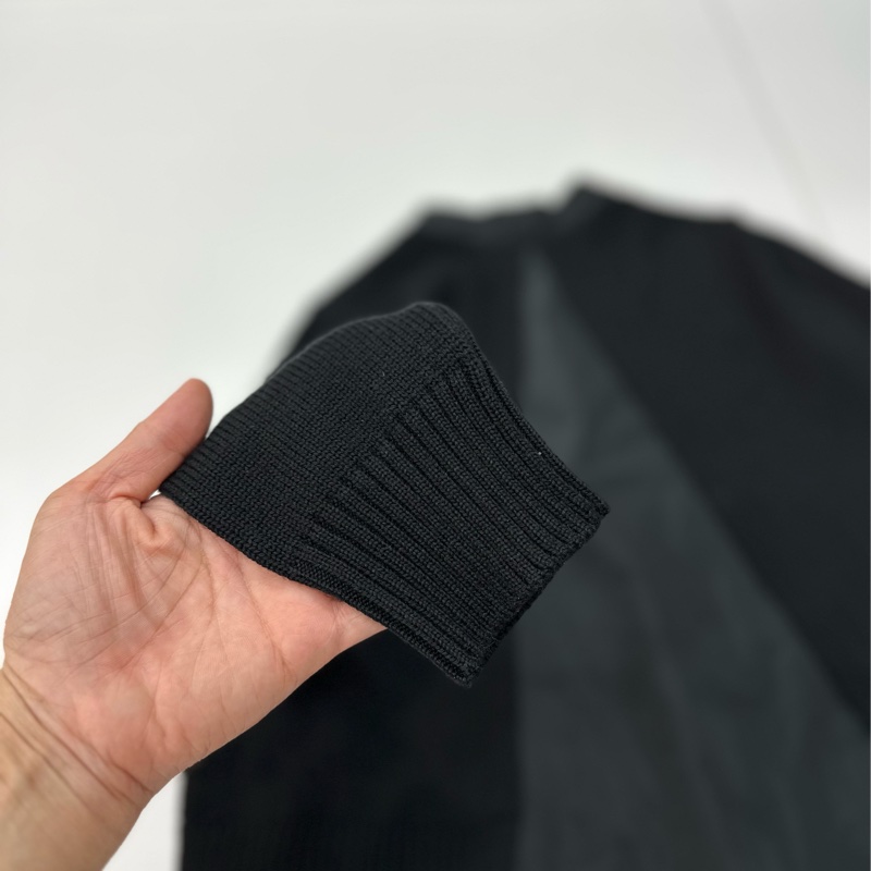 moncler 黑色 立領 針織上衣 針織外套 線衫 上衣 外套-10
