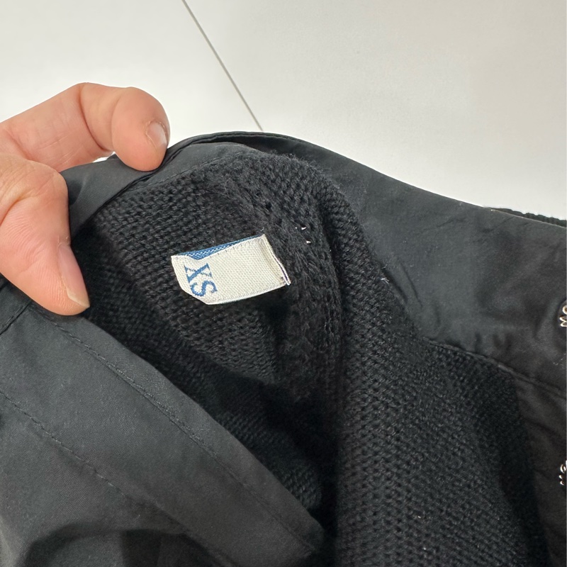 moncler 黑色 立領 針織上衣 針織外套 線衫 上衣 外套-12