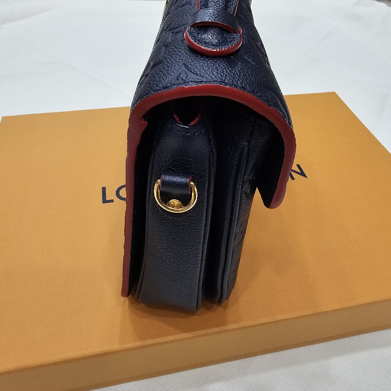 LV 郵差包*晶片款(深藍)全新!-7