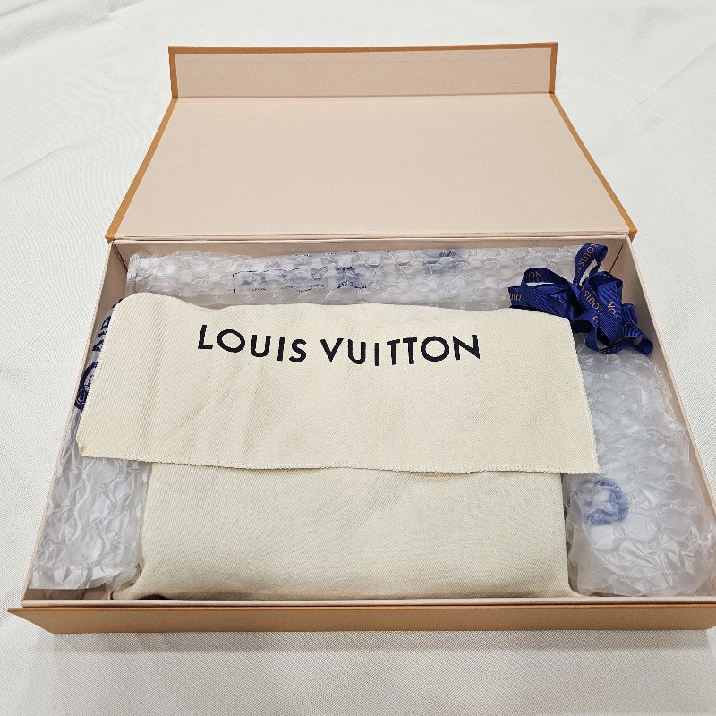 LV 郵差包*晶片款(深藍)全新!-21