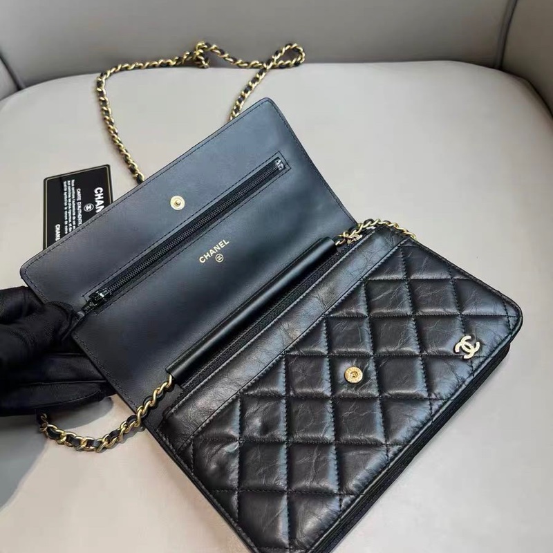 Chanel 徽章2.5 woc賭神系列 98新 配件塵袋保卡-7