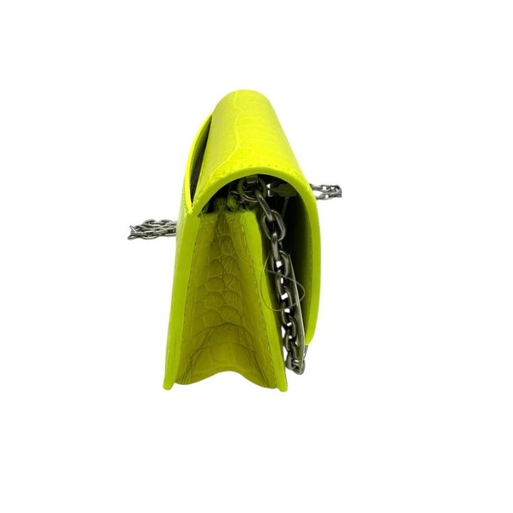 【美收精品】BALENCIAGA 螢光色單肩包 B-102【隔月月中將轉賣至日本 上架期限30天】-3