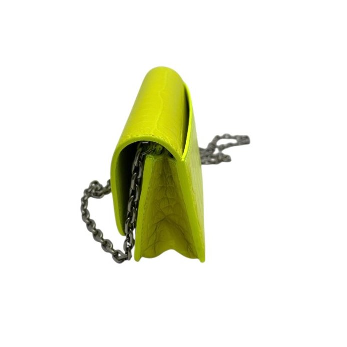 【美收精品】BALENCIAGA 螢光色單肩包 B-102【隔月月中將轉賣至日本 上架期限30天】-4