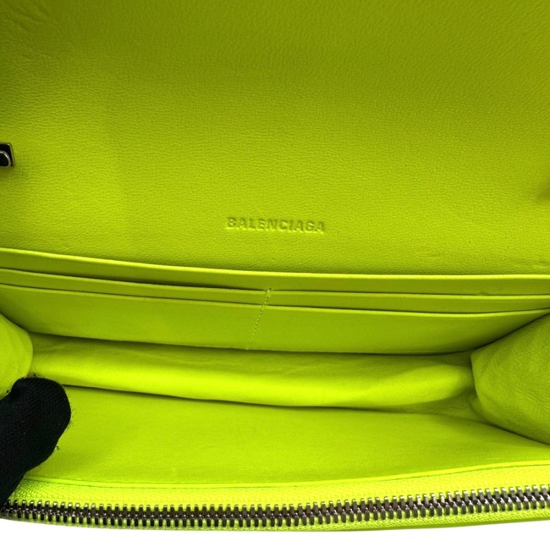 【美收精品】BALENCIAGA 螢光色單肩包 B-102【隔月月中將轉賣至日本 上架期限30天】-11