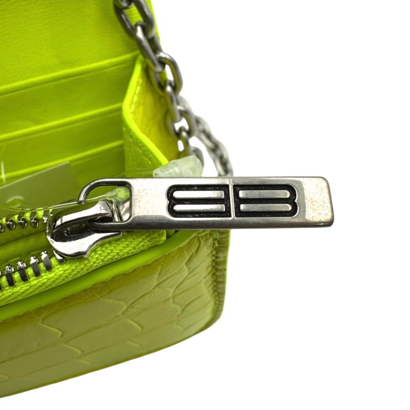 【美收精品】BALENCIAGA 螢光色單肩包 B-102【隔月月中將轉賣至日本 上架期限30天】-13