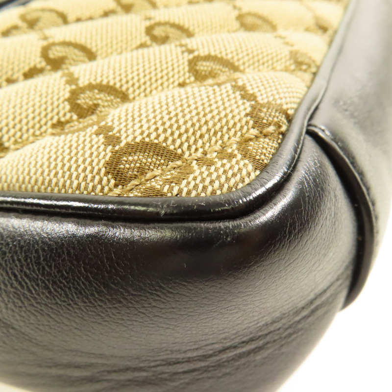 GUCCI 帆布GG Marmont Bag金扣鏈帶肩背袋-13