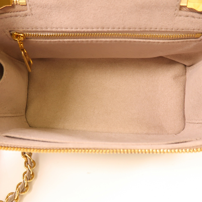 LOUIS VUITTON Monogram Empreinte Vanity PM金扣手挽肩背兩用袋-4