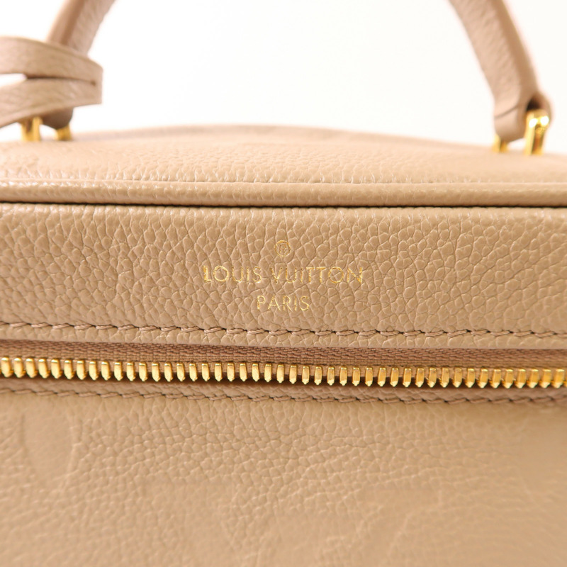LOUIS VUITTON Monogram Empreinte Vanity PM金扣手挽肩背兩用袋-11