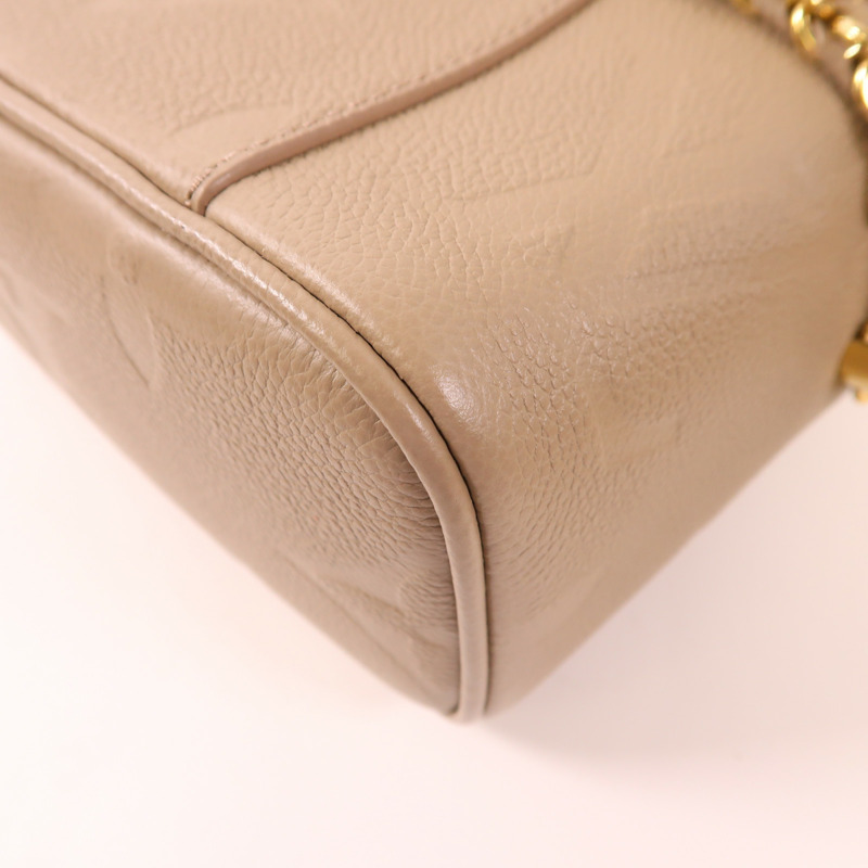 LOUIS VUITTON Monogram Empreinte Vanity PM金扣手挽肩背兩用袋-15