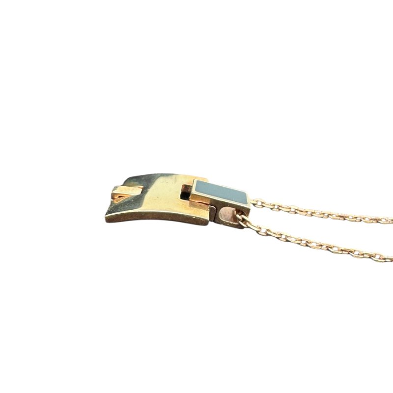 【美收精品】HERMES 金屬項鍊 黒色/金色 B-118【隔月月中將轉賣至日本 上架期限30天】-3