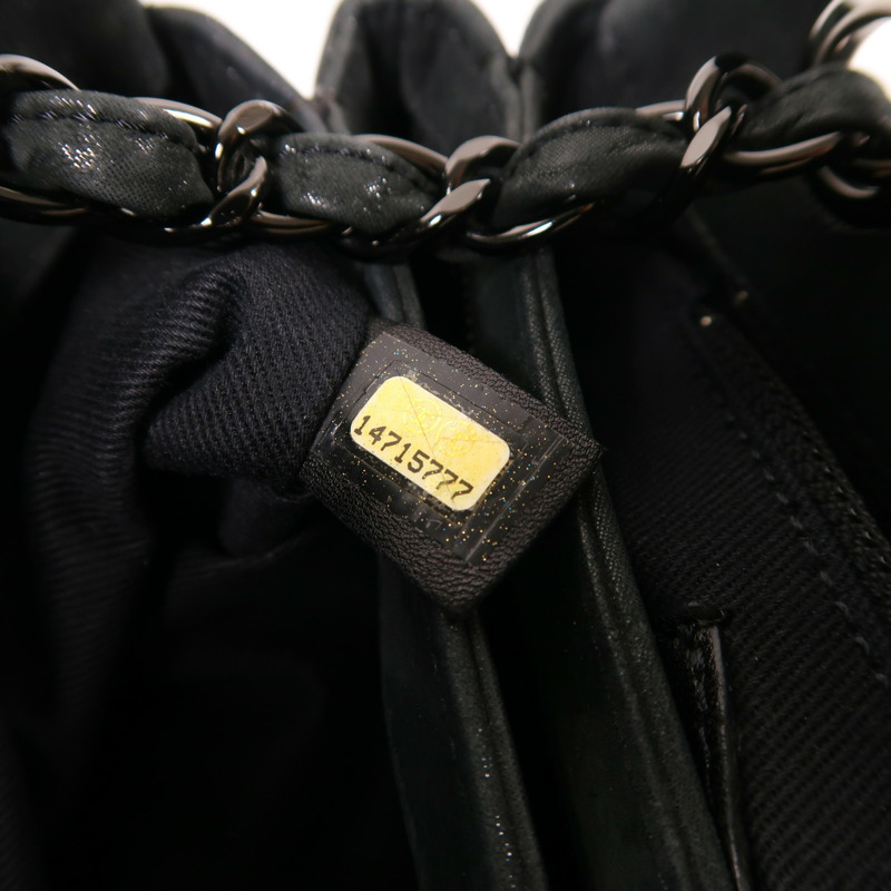 CHANEL 羊皮皮革Chain Shoulder鏈帶肩背袋-6