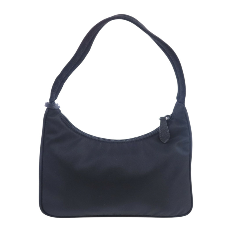 PRADA 尼龍HOBO Shoulder Bag銀扣肩背袋-1