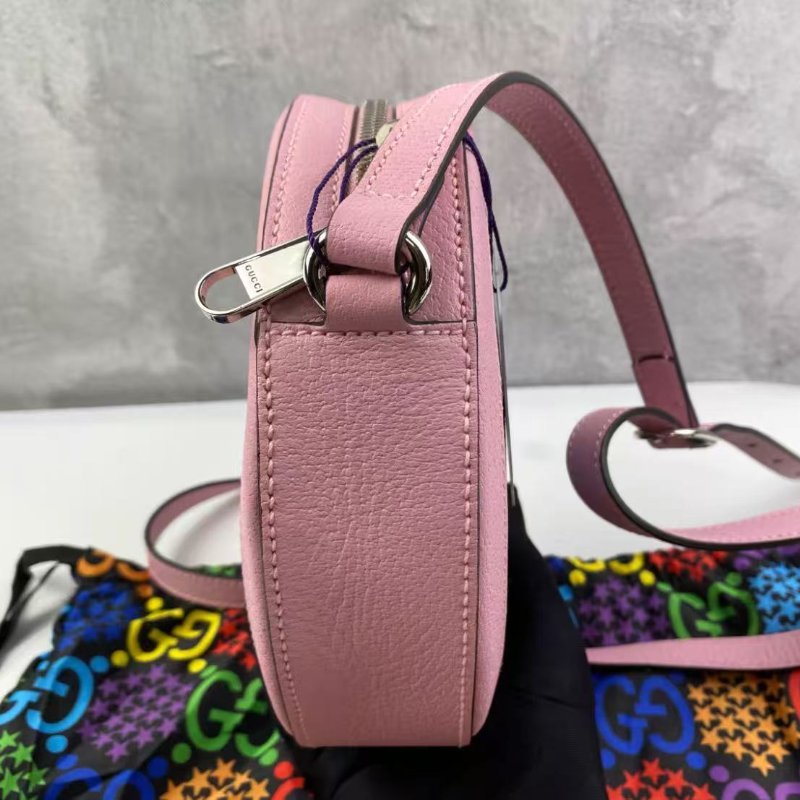 GUCCI Psychedelic系列 魔幻跳跳糖彩色老花Logo圓餅包 19*5*19 99新配件塵袋-3