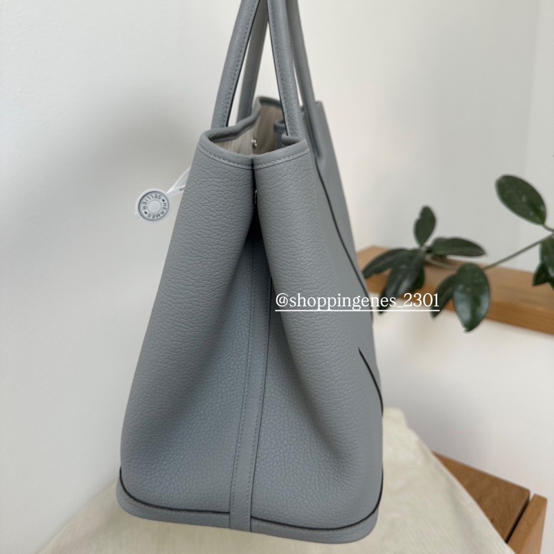 愛馬仕 Hermès 花園包 garden party 36 木偶灰-3