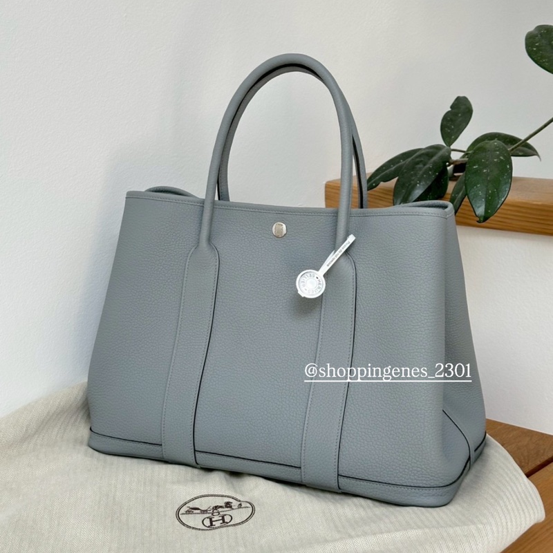 愛馬仕 Hermès 花園包 garden party 36 木偶灰-6