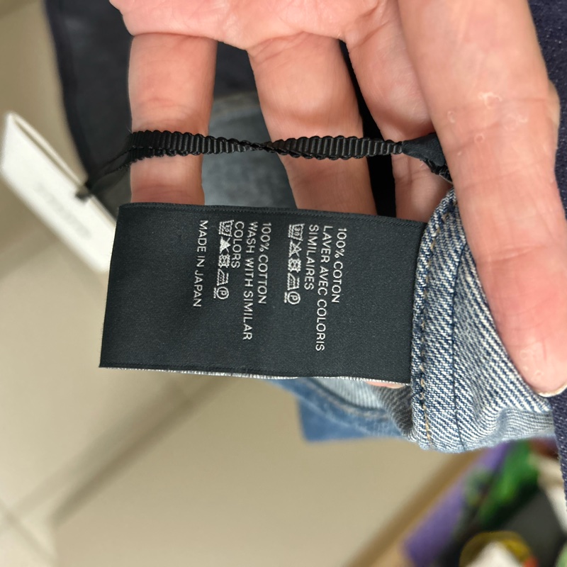 Celine 男仕拼布牛仔開襟襯衫(秋天外套)-14