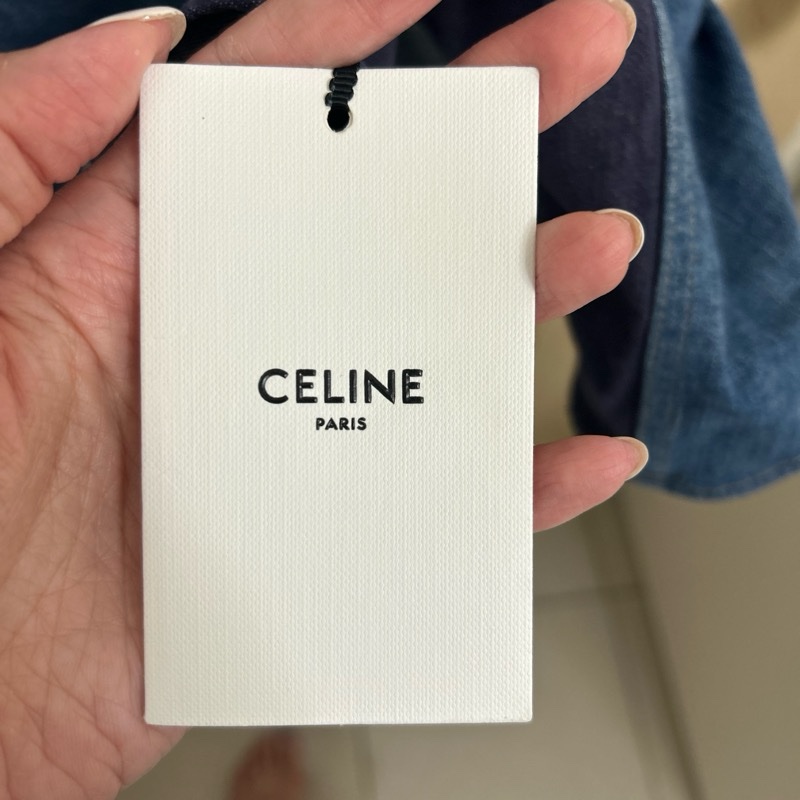 Celine 男仕拼布牛仔開襟襯衫(秋天外套)-22