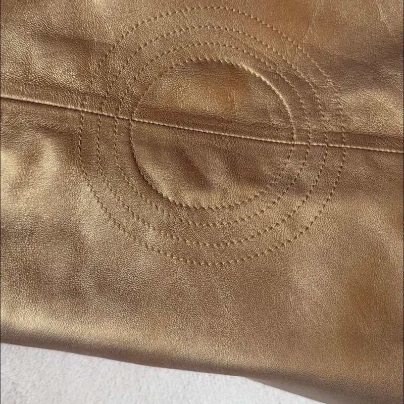 Loewe Napa Aire空氣包 限量絕版淡金-7
