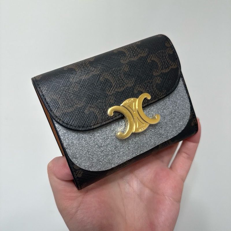 Celine 三折短夾(全新)-5