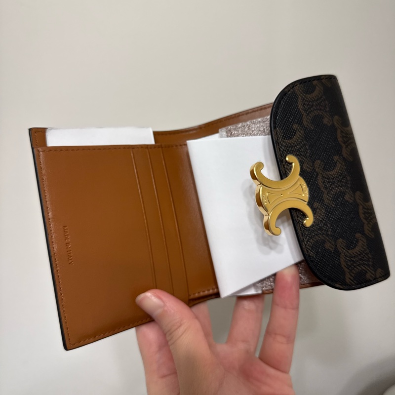 Celine 三折短夾(全新)-10