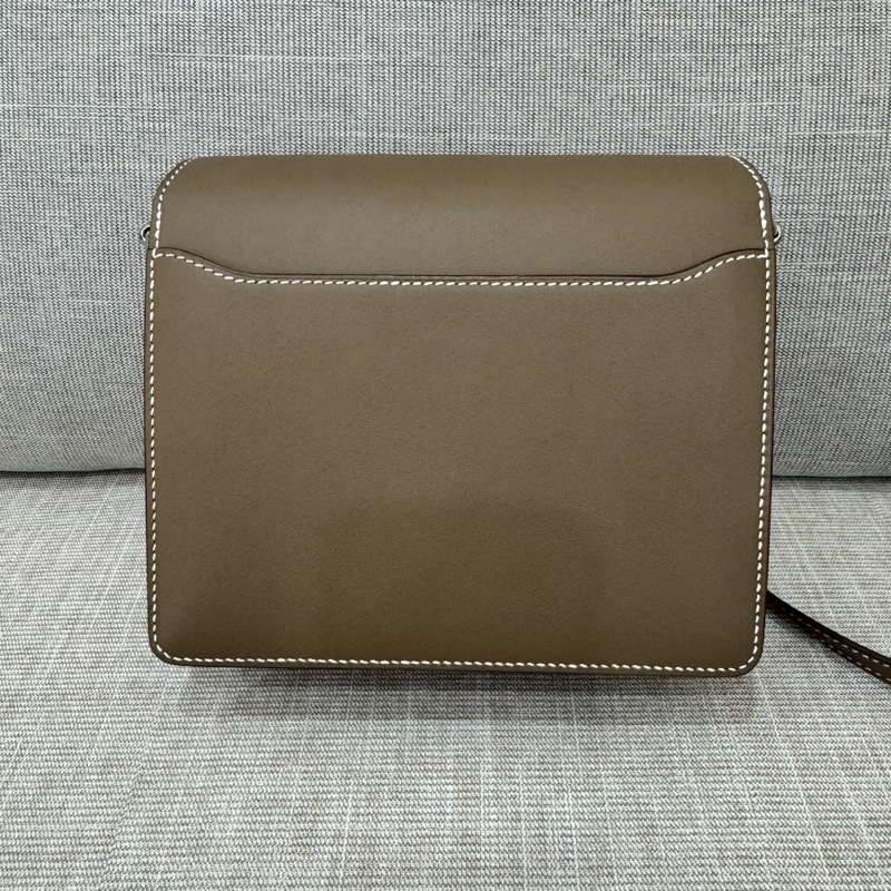 愛馬仕～Hermes roulis mini 19 豬鼻子 大象灰 銀扣 Y刻swift皮-6