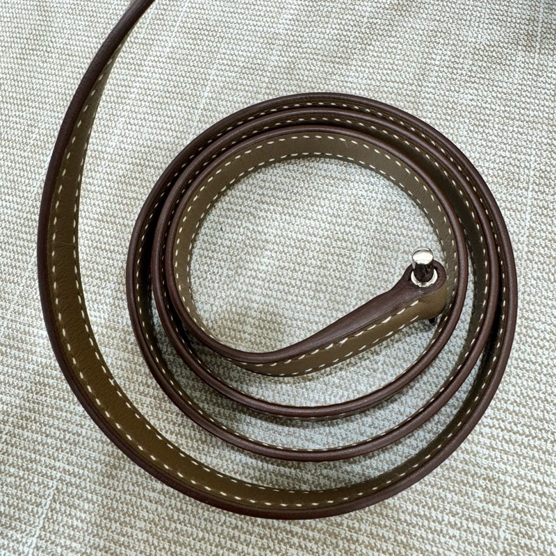 愛馬仕～Hermes roulis mini 19 豬鼻子 大象灰 銀扣 Y刻swift皮-27