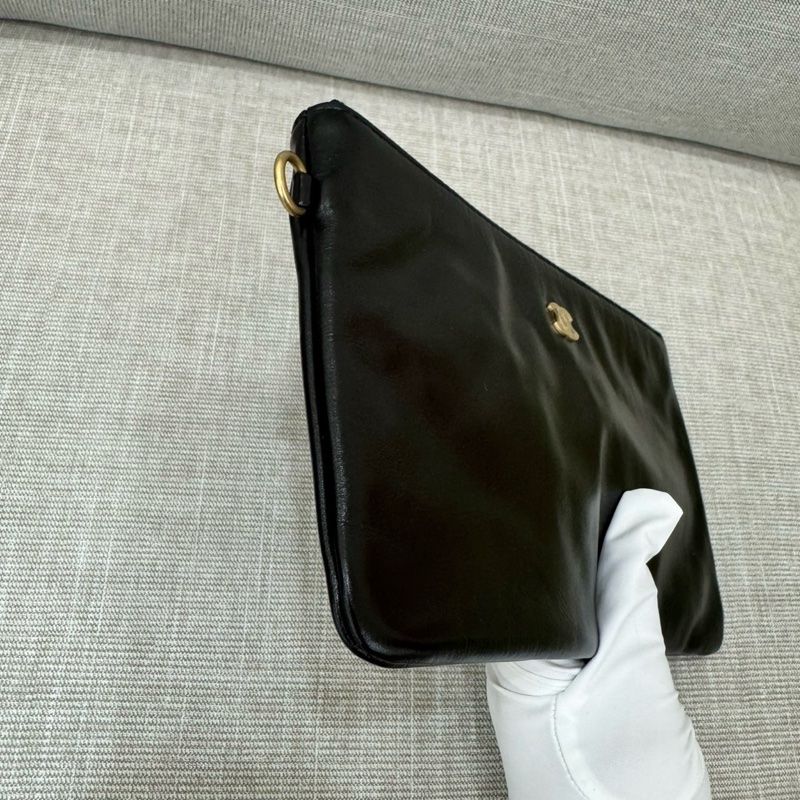 香奈兒 CHANEL 22bag 限量版黑金 白字-30