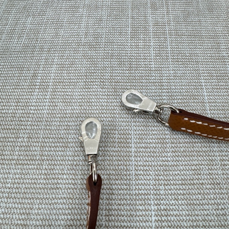 愛馬仕 Hermes mini Kelly二代 金棕銀W刻-29