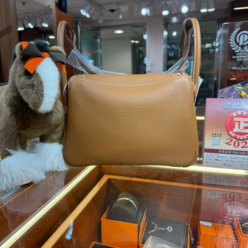 ✨持有香港正品正貨標籤(只做全新)✨ Hermes Lindy26 金色金扣-1