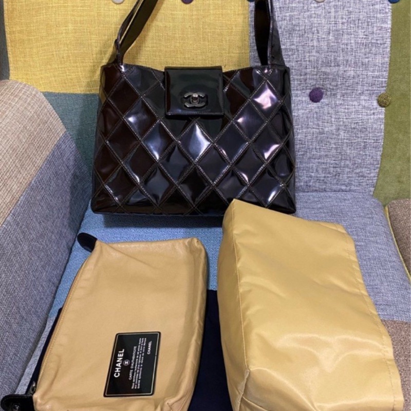 (急售可議)Chanel Kelly vintage 肩背包 手提包-0