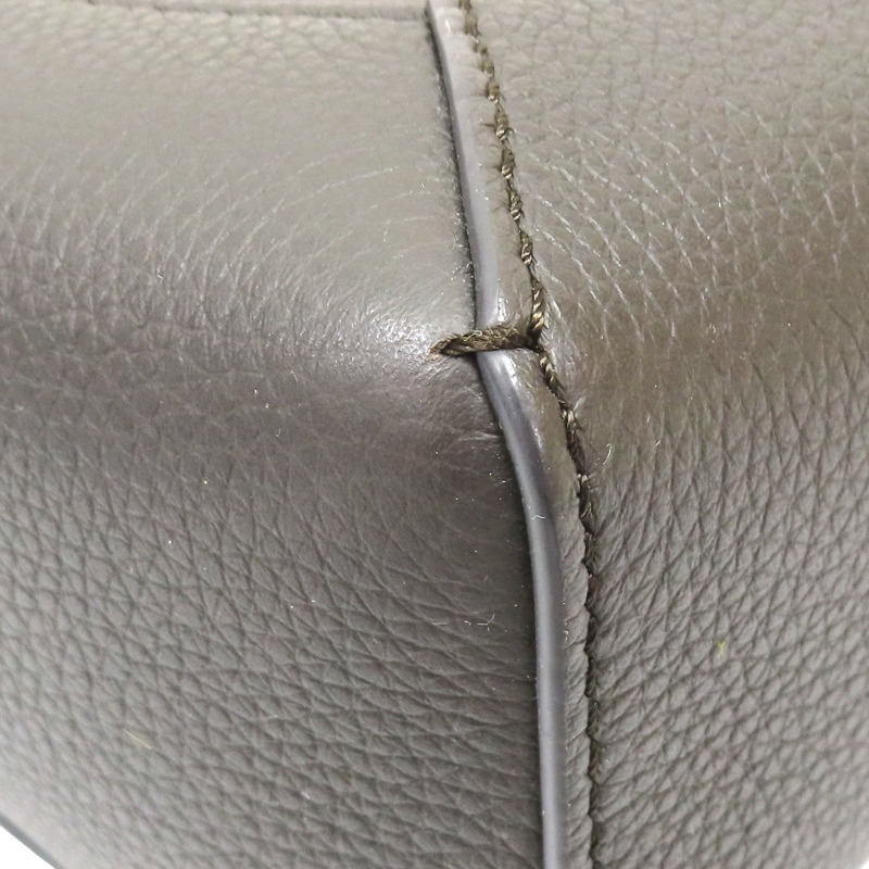 灰色 牛皮 Mini Puzzle 兩用包【LOEWE 羅威】 012342-11
