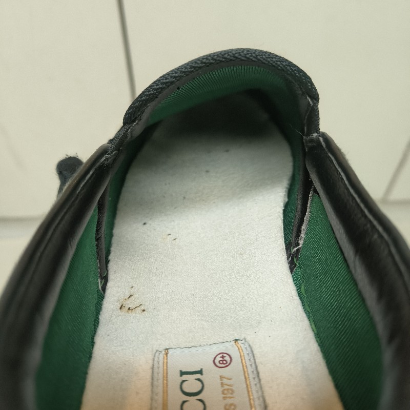 ㊣✨Gucci✨（附防塵袋）**尺寸8.5**古馳 老花 滿版 刺繡 牛仔 布鞋 一腳蹬 休閒鞋 懶人鞋/二手鞋/二手精品🌳二手樹屋🌳-15