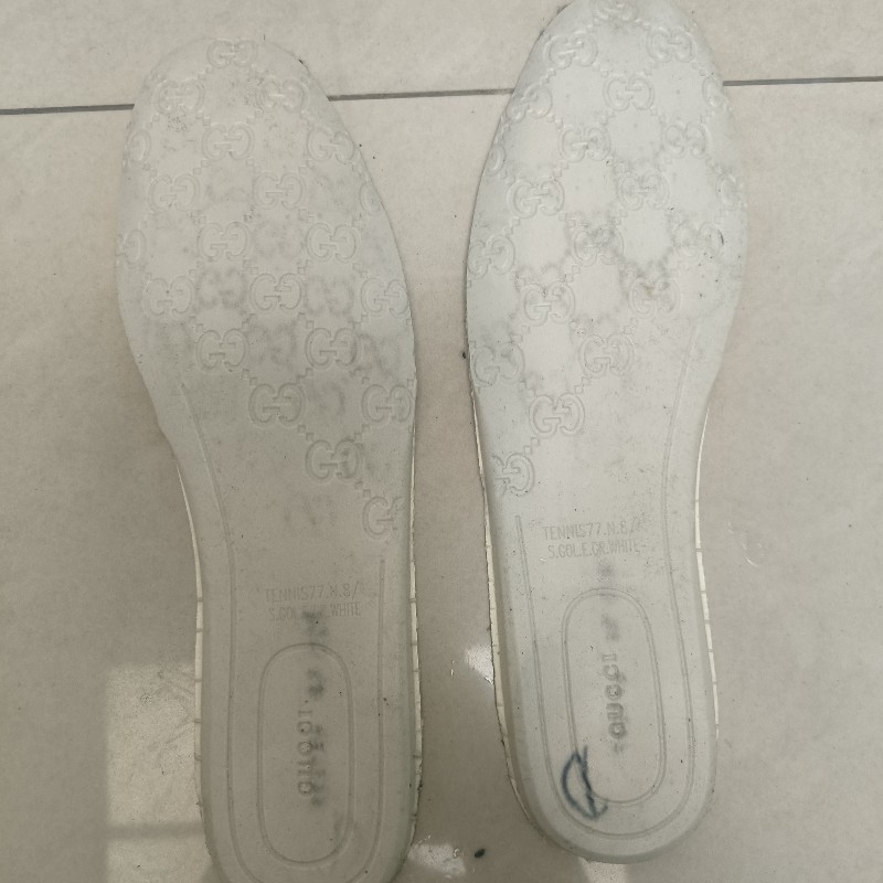 ㊣✨Gucci✨（附防塵袋）**尺寸8.5**古馳 老花 滿版 刺繡 牛仔 布鞋 一腳蹬 休閒鞋 懶人鞋/二手鞋/二手精品🌳二手樹屋🌳-32