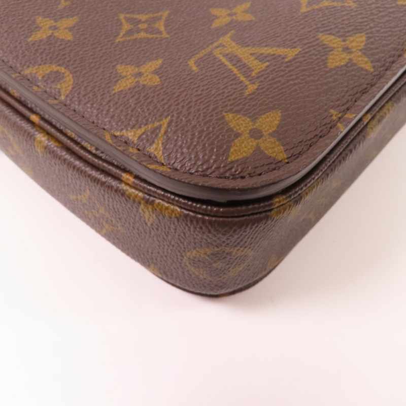 LOUIS VUITTON Monogram Pochette Metis MM金扣手挽肩背兩用袋-13