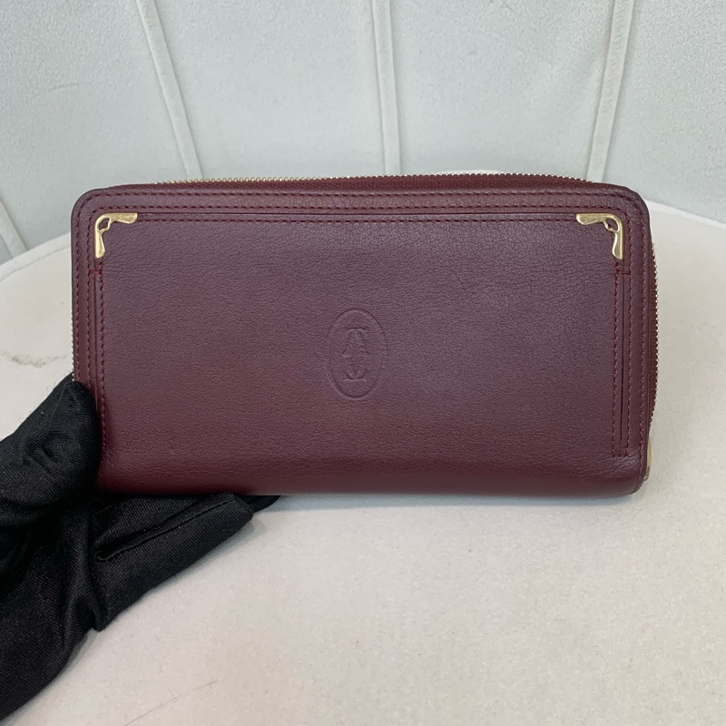 CARTIER 卡地亞 拉鍊長銀包 XA947-12