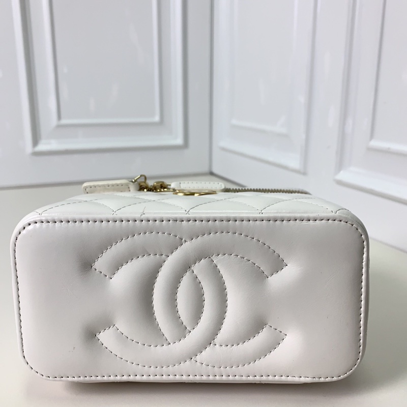 CHANEL香奈儿 芯片款 23p字母彩虹手柄化妆盒-3