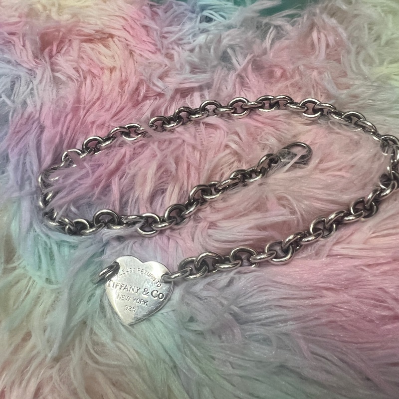 TIFFANY&CO.愛心項鏈-0