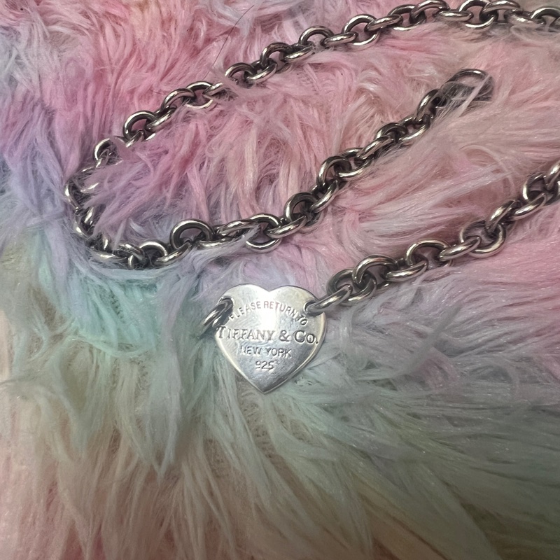TIFFANY&CO.愛心項鏈-1