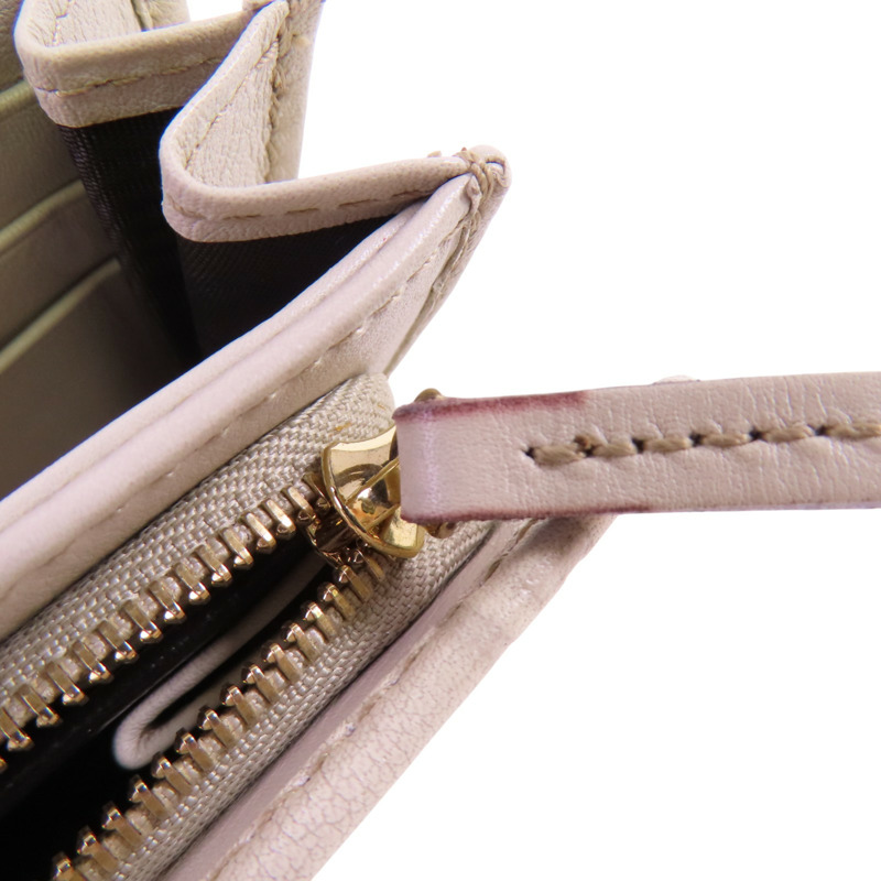 GUCCI 牛皮皮革Shima Lovely Long Wallet金扣長錢包-6