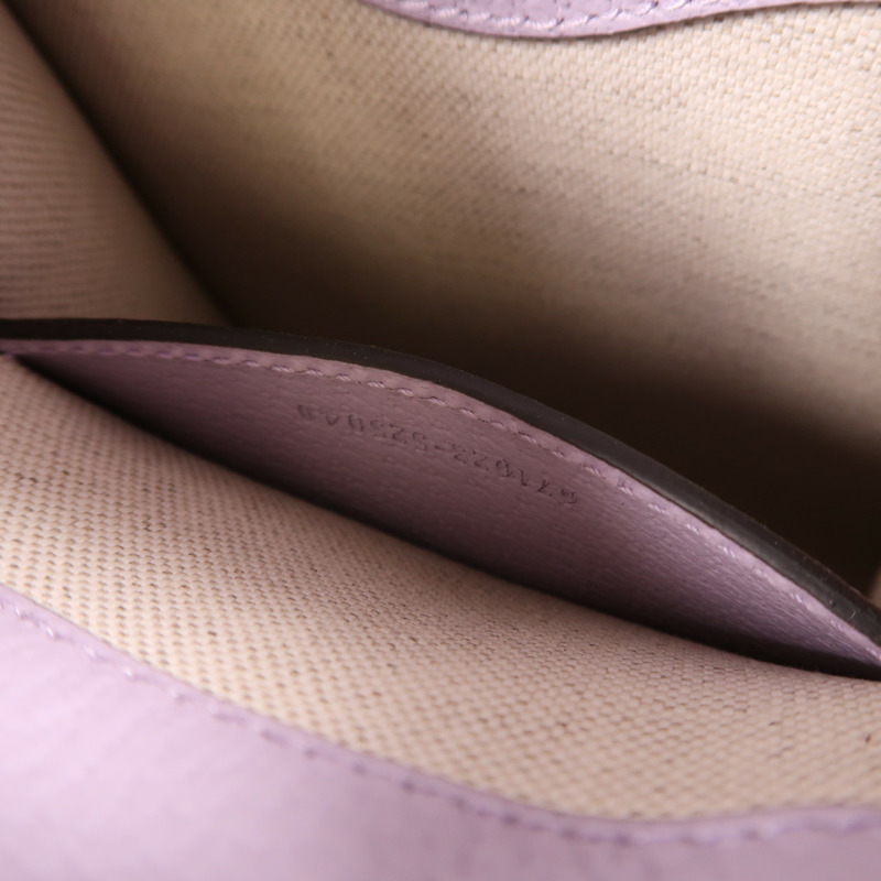 GUCCI 【激減優惠】帆布/牛皮皮革Shoulder Bag金扣手挽肩背兩用袋-6